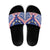 Austral Islands Slide Sandals Tuhaa Pae Penu Stars Necklace Red - Polynesian Pride