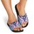 Austral Islands Slide Sandals Tuhaa Pae Penu Stars Necklace Red - Polynesian Pride