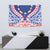 Austral Islands Tapestry Tuhaa Pae Penu Stars Necklace Red - Polynesian Pride