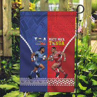 Toa Samoa Mate Ma'a Tonga Rugby Together Garden Flag LT14 Garden Flag Multicolor - Polynesian Pride