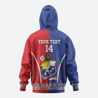 Toa Samoa Mate Ma'a Tonga Rugby Together Custom Hoodie LT14 - Polynesian Pride