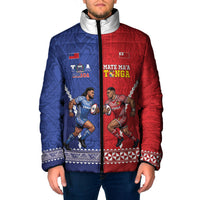 Toa Samoa Mate Ma'a Tonga Rugby Together Custom Padded Jacket LT14 Men Multicolor - Polynesian Pride