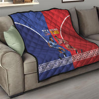 Toa Samoa Mate Ma'a Tonga Rugby Together Quilt LT14 - Polynesian Pride