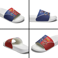 Toa Samoa Mate Ma'a Tonga Rugby Together Slide Sandals LT14 - Polynesian Pride