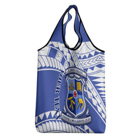 Personalised Samoa St Josephs College Grocery Bag Marist Brothers Samoan Pattern