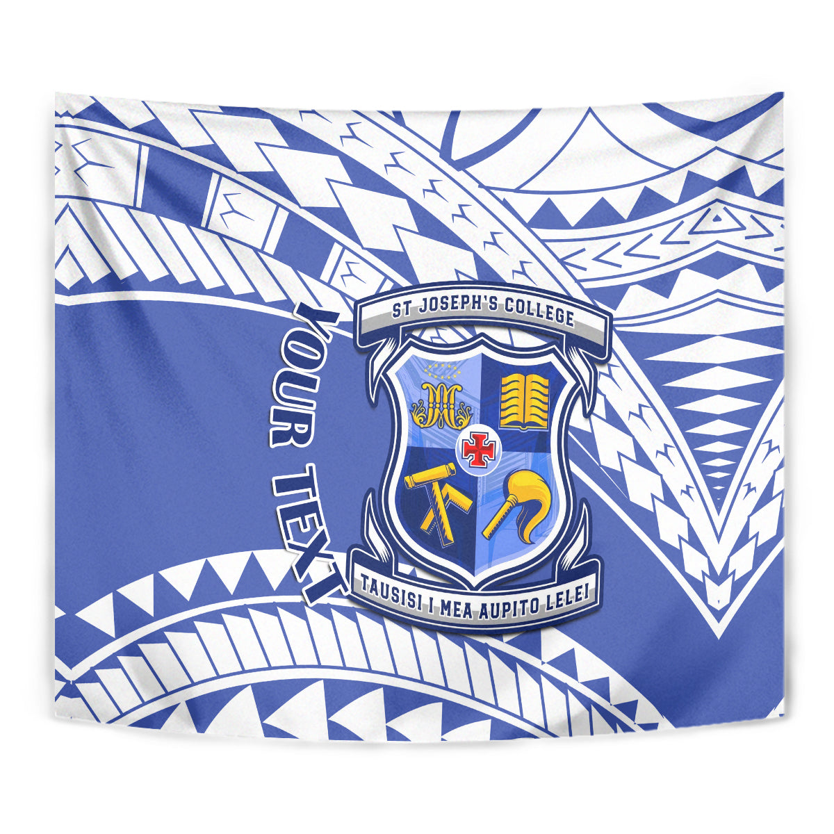 Personalised Samoa St Josephs College Tapestry Marist Brothers Samoan Pattern LT14 - Polynesian Pride