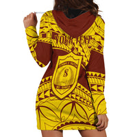 Personalised Samoa College Hoodie Dress Samoan Pattern LT14 - Polynesian Pride