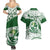Personalised Samoa Faleata College Couples Matching Summer Maxi Dress and Hawaiian Shirt Samoan Pattern LT14 - Polynesian Pride