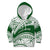 Personalised Samoa Faleata College Kid Hoodie Samoan Pattern LT14 Hoodie Green - Polynesian Pride