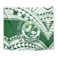 Personalised Samoa Faleata College Tapestry Samoan Pattern LT14 - Polynesian Pride