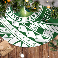 Personalised Samoa Faleata College Tree Skirt Samoan Pattern LT14 - Polynesian Pride