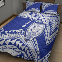 Personalised Samoa Safata College Quilt Bed Set Samoan Pattern LT14 - Polynesian Pride