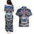 Samoa 685 Couples Matching Puletasi Dress and Hawaiian Shirt Samoan Coat Of Arms Simple Style LT14 - Polynesian Pride