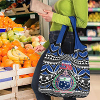 Samoa 685 Grocery Bag Samoan Coat Of Arms Simple Style