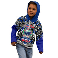 Samoa 685 Kid Hoodie Samoan Coat Of Arms Simple Style LT14 - Polynesian Pride