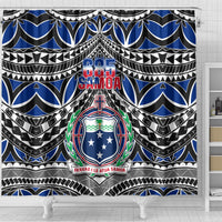 Samoa 685 Shower Curtain Samoan Coat Of Arms Simple Style LT14 - Polynesian Pride