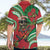 Mele Kalikimaka Hawaii Hawaiian Shirt Mongoose Santa With Ohia Lehua