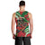 Mele Kalikimaka Hawaii Men Tank Top Mongoose Santa With Ohia Lehua