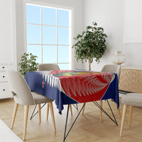 New Zealand Waitangi Day Tablecloth NZ Maori Tui Bird With Kowhai Flowers LT14 - Polynesian Pride