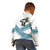 Custom Fiji Tapa Rugby 2025 Kid Hoodie Go Champions Fijiana