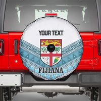 Custom Fiji Tapa Rugby 2025 Spare Tire Cover Go Champions Fijiana