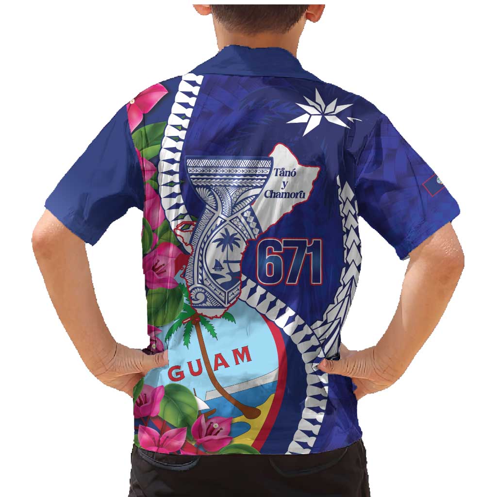 Biba Guam Liberation Day Family Matching Mermaid Dress and Hawaiian Shirt Tano y Chamoru Latte Stone Blue