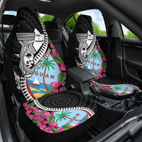 Biba Guam Liberation Day Car Seat Cover Tano y Chamoru Latte Stone Black