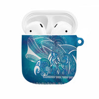 Kuri Dog Waka New Zealand Matariki AirPods Case Ocean Sharks Maori Tattoo
