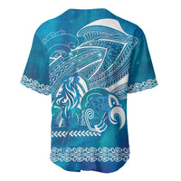 Kuri Dog Waka New Zealand Matariki Baseball Jersey Ocean Sharks Maori Tattoo LT14 - Polynesian Pride