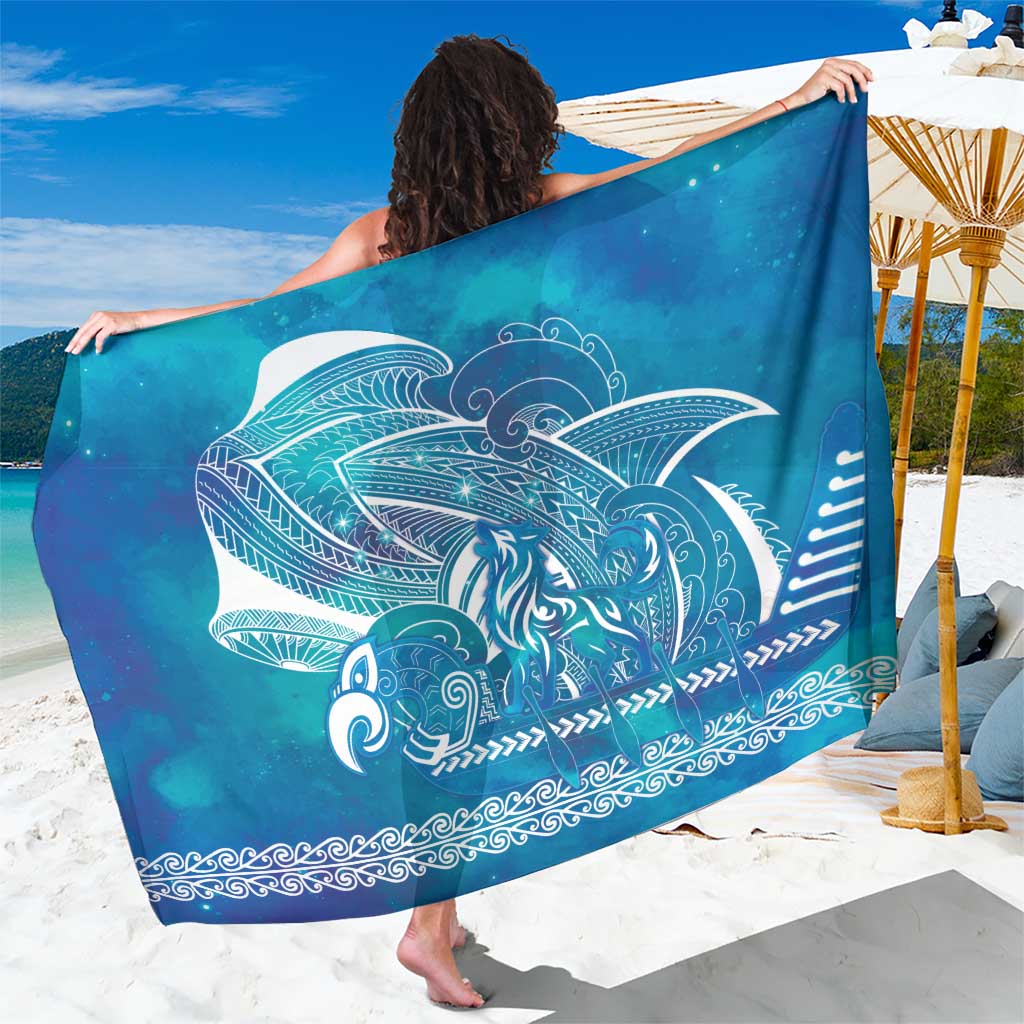 Kuri Dog Waka New Zealand Matariki Sarong Ocean Sharks Maori Tattoo