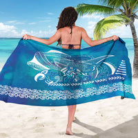 Kuri Dog Waka New Zealand Matariki Sarong Ocean Sharks Maori Tattoo LT14 - Polynesian Pride