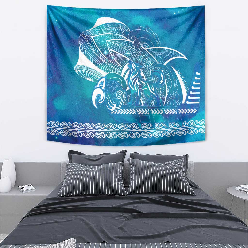 Kuri Dog Waka New Zealand Matariki Tapestry Ocean Sharks Maori Tattoo LT14 - Polynesian Pride