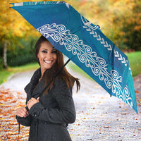 Kuri Dog Waka New Zealand Matariki Umbrella Ocean Sharks Maori Tattoo LT14 - Polynesian Pride