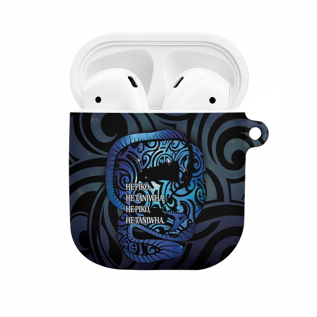 Tuna Eel New Zealand Matariki AirPods Case He Piko He Taniwha Maori Pattern