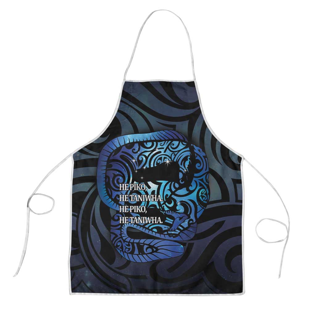 Tuna Eel New Zealand Matariki Apron He Piko He Taniwha Maori Pattern