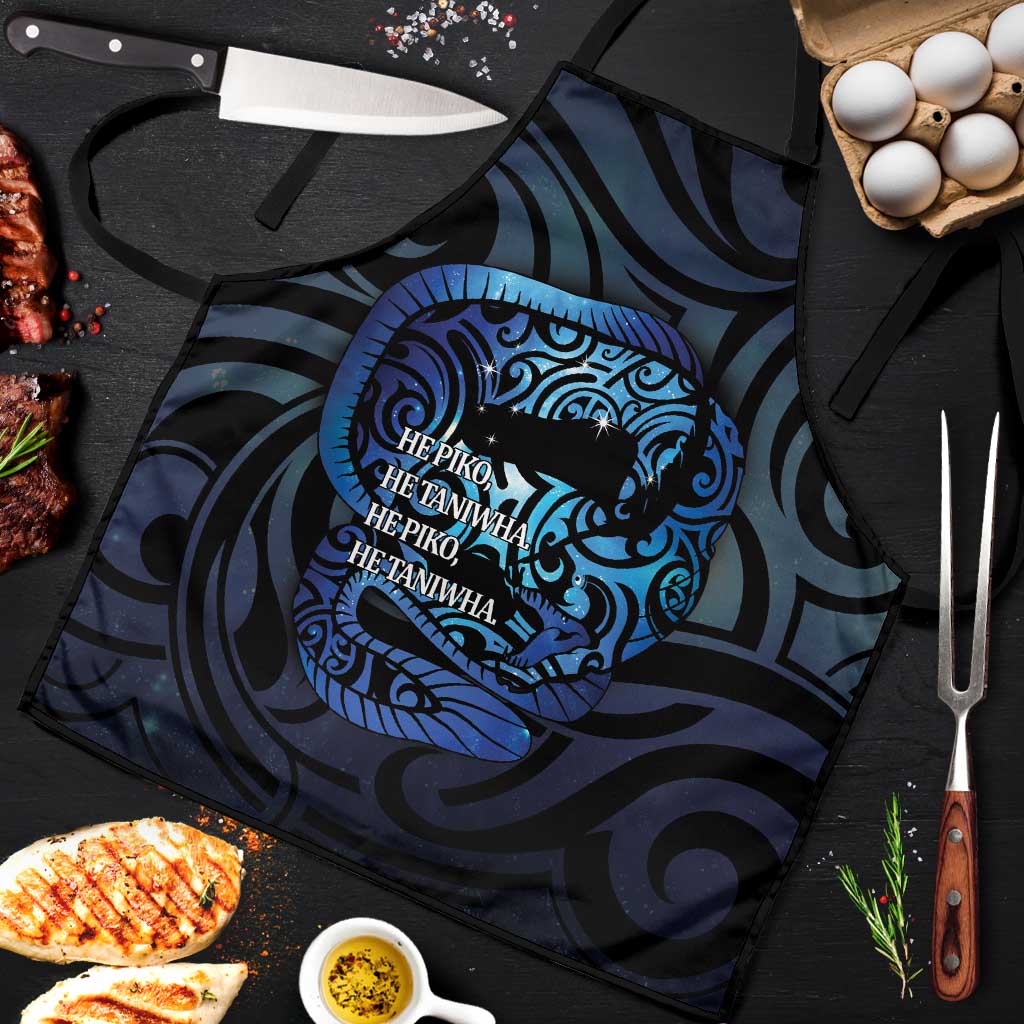 Tuna Eel New Zealand Matariki Apron He Piko He Taniwha Maori Pattern