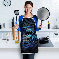 Tuna Eel New Zealand Matariki Apron He Piko He Taniwha Maori Pattern