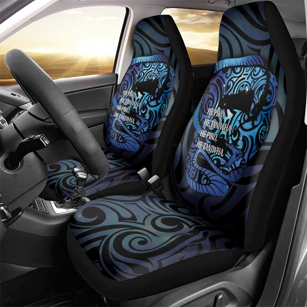 Tuna Eel New Zealand Matariki Car Seat Cover He Piko He Taniwha Maori Pattern