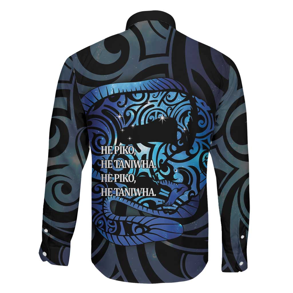 Tuna Eel New Zealand Matariki Family Matching Summer Maxi Dress and Hawaiian Shirt He Piko He Taniwha Maori Pattern LT14 - Polynesian Pride