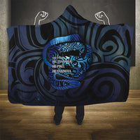 Tuna Eel New Zealand Matariki Hooded Blanket He Piko He Taniwha Maori Pattern LT14 - Polynesian Pride