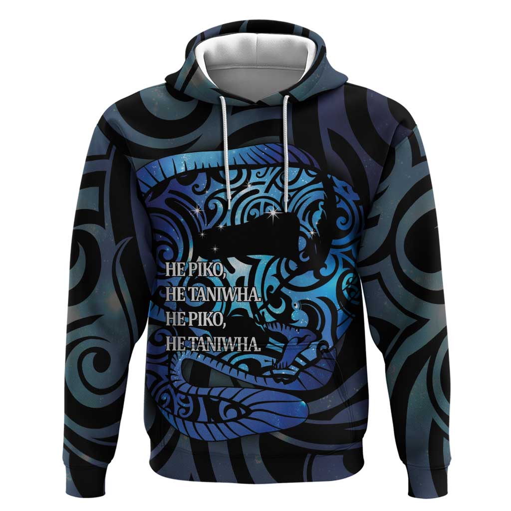 Tuna Eel New Zealand Matariki Hoodie He Piko He Taniwha Maori Pattern LT14 Pullover Hoodie Purple - Polynesian Pride
