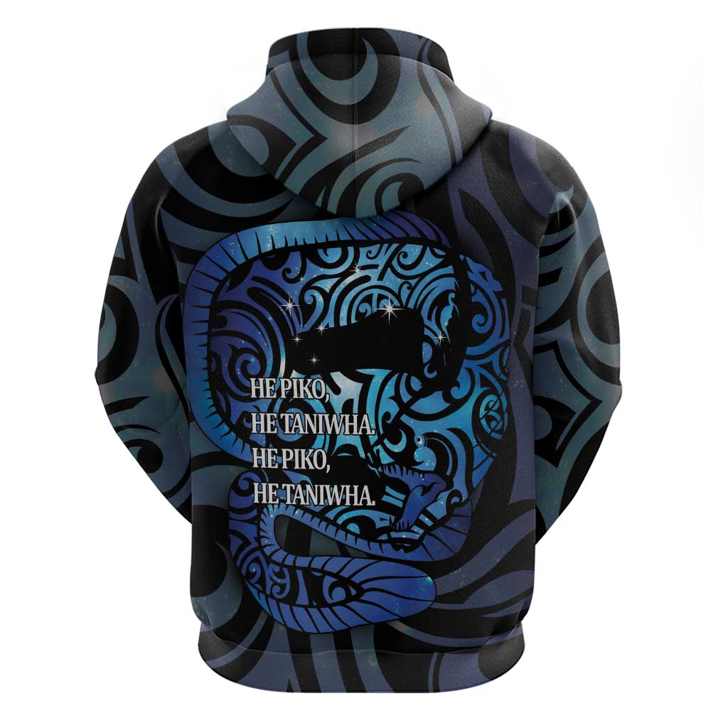 Tuna Eel New Zealand Matariki Hoodie He Piko He Taniwha Maori Pattern LT14 - Polynesian Pride