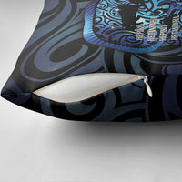 Tuna Eel New Zealand Matariki Pillow Cover He Piko He Taniwha Maori Pattern
