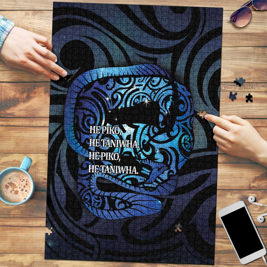Tuna Eel New Zealand Matariki Puzzle He Piko He Taniwha Maori Pattern