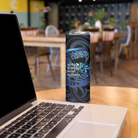 Tuna Eel New Zealand Matariki Skinny Tumbler He Piko He Taniwha Maori Pattern LT14 - Polynesian Pride