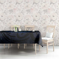 Tuna Eel New Zealand Matariki Tablecloth He Piko He Taniwha Maori Pattern