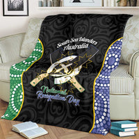 Personalised South Sea Islanders National Recognition Day Blanket Australia Aboriginal Vanuatu Pig Tusk
