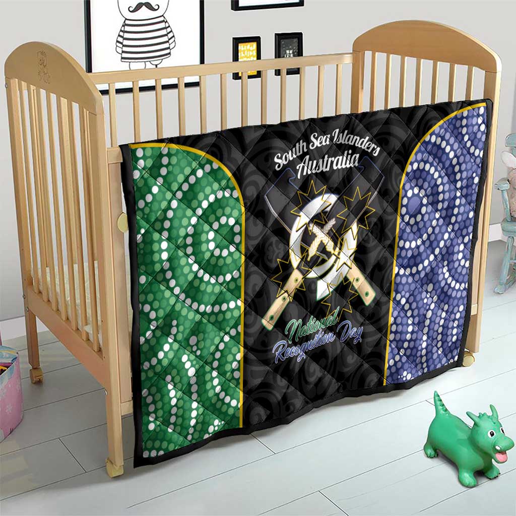 Personalised South Sea Islanders National Recognition Day Quilt Australia Aboriginal Vanuatu Pig Tusk