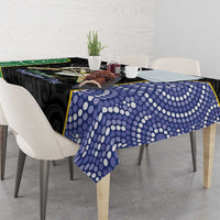 Personalised South Sea Islanders National Recognition Day Tablecloth Australia Aboriginal Vanuatu Pig Tusk
