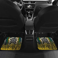 Australian South Sea Islanders National Recognition Day Car Mats Solomon Islands And Vanuatu Culture LT14 Set 2pcs - Back Black - Polynesian Pride